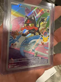 Litten MEP044 First Partner's Promo Near Mint Pokemon TCG - Image 2