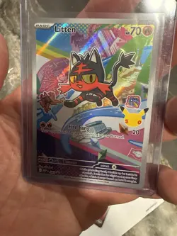 Litten MEP044 First Partner's Promo Near Mint Pokemon TCG - Image 3