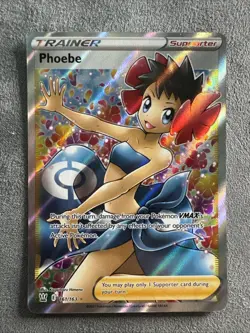 The Pokemon Company Phoebe Full Art Holo Ultra Rare 161/163 Battle Styles EN - Image 1