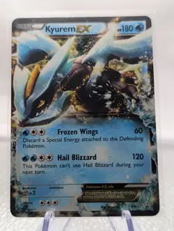 Pokemon TCG Kyurem EX BW37 Holo Rare Black Star Promo - Image 1