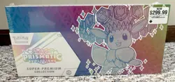 Pokemon Scarlet & Violet Prismatic Evolutions Super Premium Collection Sealed - Image 1