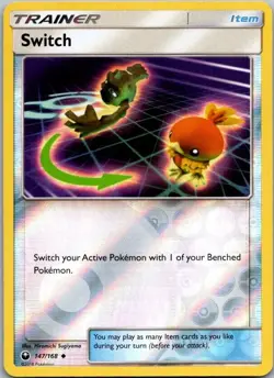 Pokemon - Switch - Reverse Holo - 147/168 - Celestial Storm - NM - Image 1