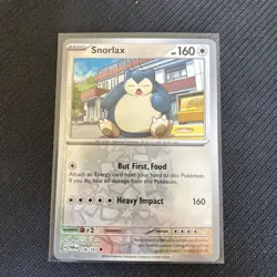 Pokemon TCG: Twilight Masquerade - Reverse Holo - 136/167 - Snorlax - Image 1