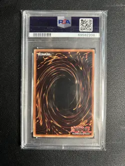 Yu-Gi-Oh! TLM-EN035 Elemental Hero Flame Wingman Ultimate Rare PSA 8 Silver Eye - Image 2