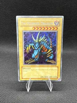 Yu-Gi-Oh! Tri-Horned Dragon LOB-000 Unlimited LP - Image 1