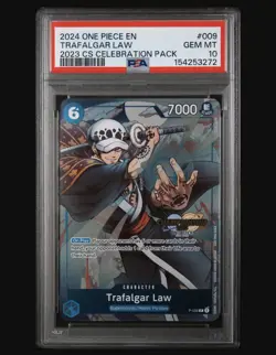 Trafalgar Law One Piece 2024 2023 CS Celebration Pack Promo #009 PSA 10 - Image 1