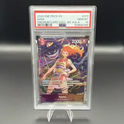 Nami PSA10 2025 One Piece Premium Card Collection -Best Selection Vol.4 - #070 - Image 1