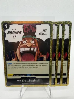 My Era...Begins!! OP09-096 Rare Emperors in the New World One Piece Foil NM - Image 1