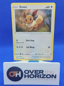 Eevee - Cosmos Holo - SWSH095 Battle Styles Black Star Promo Pokemon Card - Image 1