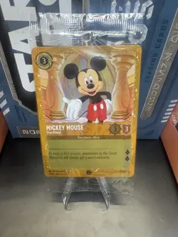 Disney Lorcana Mickey Mouse True Friend Promo 36/P2 EN1 - SEALED - Image 1