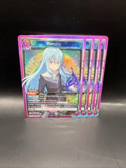 Rimuru 044 SR UE20BT That Time I Got Reincarnated As A Slime Playset X4 - Image 1