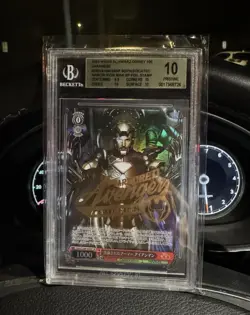 Weiss Schwarz Disney 100 Iron Man Armor SP SSP Foil Japanese BGS 10 2023 - Image 1
