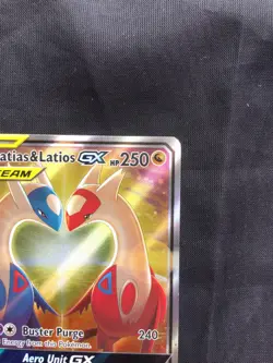 Pokemon Cards: Team Up Ultra Rare Full Art: Latias & Latios GX 170/181 - Image 3