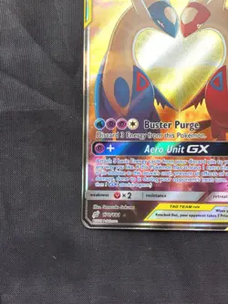 Pokemon Cards: Team Up Ultra Rare Full Art: Latias & Latios GX 170/181 - Image 5