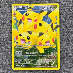 Pokemon Pikachu Trading Card Yellow Full Art Holo RC29/RC32 Generations TCG - Image 1