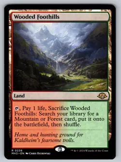 Wooded Foothills R Modern Horizons 3 236 NM - Image 1