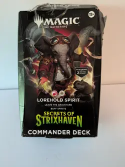 MTG Commander Secrets of Strixhaven - Lorehold Spirit New - Image 1