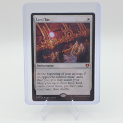 MTG Land Tax Commander Masters Mythic Regular Enchantment 0037 EN - Image 1