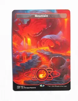 Mountain ~ MTG Unfinity ~ Borderless 238/244 - Image 1