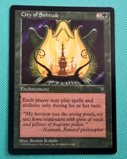 City of Solitude - Visions - MTG - Magic the Gathering - Image 1