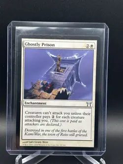 MTG Ghostly Prison - Champions of Kamigawa Regular Rare NM - Image 1