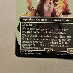 Aerith Gainsborough (Set Of 2: 1 Borderless, 1 Regular) Final Fantasy Regular - Image 5
