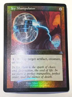Icy Manipulator (Retro Frame) Dominaria Remastered Foil - MTG - Image 1