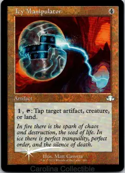 Icy Manipulator (Retro Frame) - Foil - Dominaria Remastered 380 MTG NM/M - Image 1