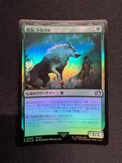 TORGAL, A FINE HOUND ( 208 ) FOIL - Magic: The Gathering JP - Adi NM/M - Image 1