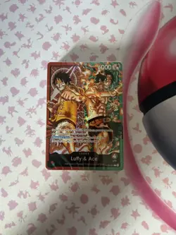 Luffy & Ace ST30-001 Leader Starter Deck EX Luffy & Ace One Piece English NM🔥 - Image 1