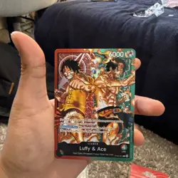 Luffy & Ace ST30-001 Leader Starter Deck EX Luffy & Ace One Piece English NM - Image 1