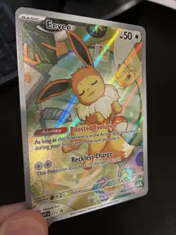 Pokemon TCG Eevee 173 Black Star Promo Prismatic Evolutions - Image 2
