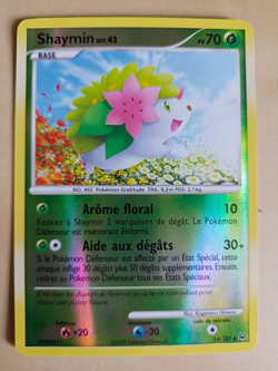 Carte Pokemon Shaymin 14/127 Platine Reverse VF FR - Image 1