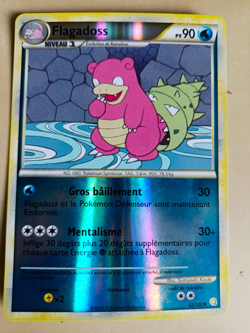 Flagadoss 52/123 reverse Holo HGSS HeartGold SoulSilver carte Pokemon FR - Image 1