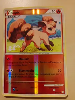 Carte Pokemon Goupix 87/123 Reverse Heartgold SoulSilver FR - Image 1