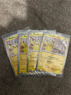 Pokemon Pikachu at the Museum Jumbo Promo Sealed (4 available) UK SELLER 🇬🇧 - Image 2