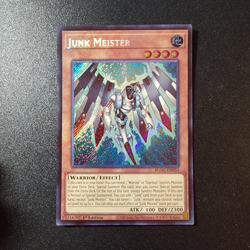 Konami Yu-Gi-Oh! TCG Junk Meister BLGG-EN033 Secret Rare Holo 1st EN - Image 1