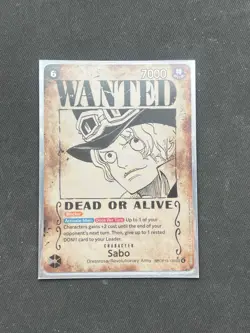 Sabo (120) (Wanted Poster) - Carrying On His Will (OP13) - Image 2