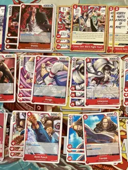 One Piece CCG Shanks Red Leader TCG Game Ready Fully Built Deck - Image 3