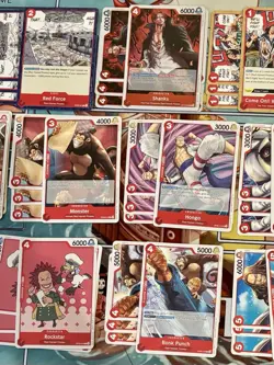 One Piece CCG Shanks Red Leader TCG Game Ready Fully Built Deck - Image 4