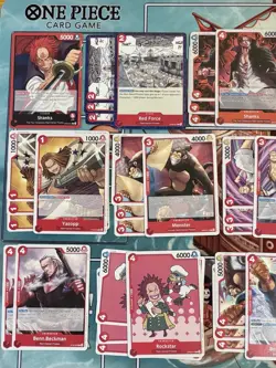 One Piece CCG Shanks Red Leader TCG Game Ready Fully Built Deck - Image 5