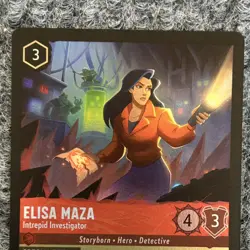 Disney Lorcana WitW Elisa Maza 122/204 Rare Foil - Image 5