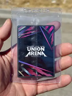 Bandai Union Arena UEPR-01-012 Sung Jinwoo Rare Battle Winner Card - Image 2