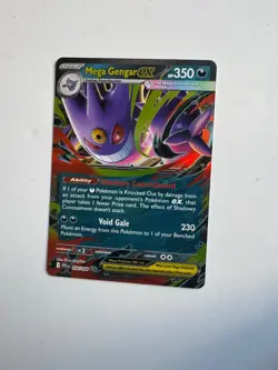 Pokemon Mega Gengar ex 056/094 Me02: Phantasmal Flames Holo - Near Mint - Image 1