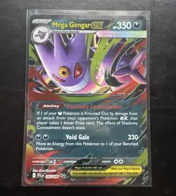 The Pokemon Company Mega Gengar ex 056/094 Me02 Phantasmal Flames Holo EN - Image 1