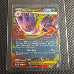 Pokemon TCG Mega Gengar ex 056/094 Me02: Phantasmal Flames Holo HP 350 English - Image 1
