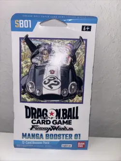 Dragon Ball Super Card Game Fusion World Manga Booster 01 Factory Sealed - Image 2
