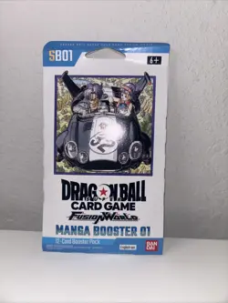 Dragon Ball Super Card Game Fusion World Manga Booster 01 Factory Sealed - Image 3