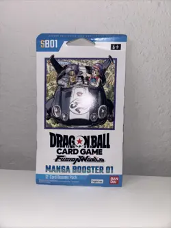Dragon Ball Super Card Game Fusion World Manga Booster 01 Factory Sealed - Image 4
