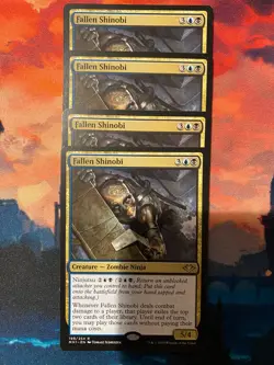 MTG Modern Horizons 1 Fallen Shinobi x 4 - Image 1